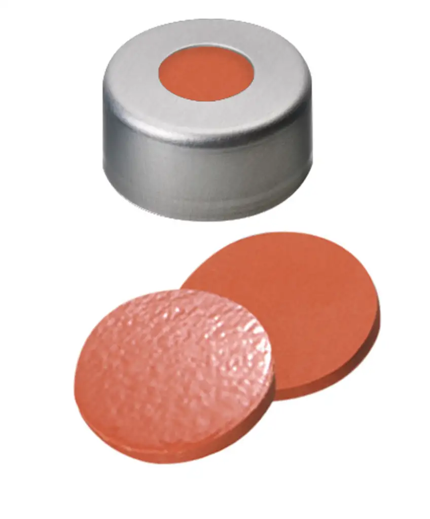 CAPSULE A SERTIR ALU 1 TROU DN13 CAOUTCHOUC/TFE - X100