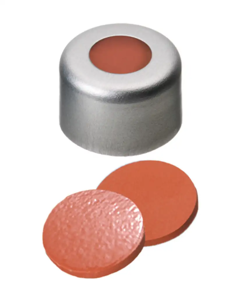 CAPSULE A SERTIR ALU 1 TROU DN8 CAOUTCHOUC/TFE - X100