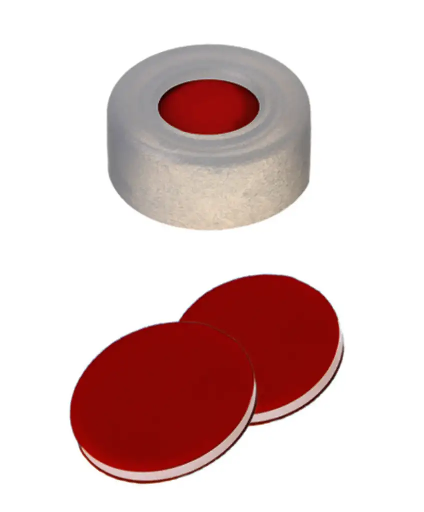 CAPSULE A SERTIR PE MOU 1 TROU DN11 PTFE/SILIC/PTFE - X100