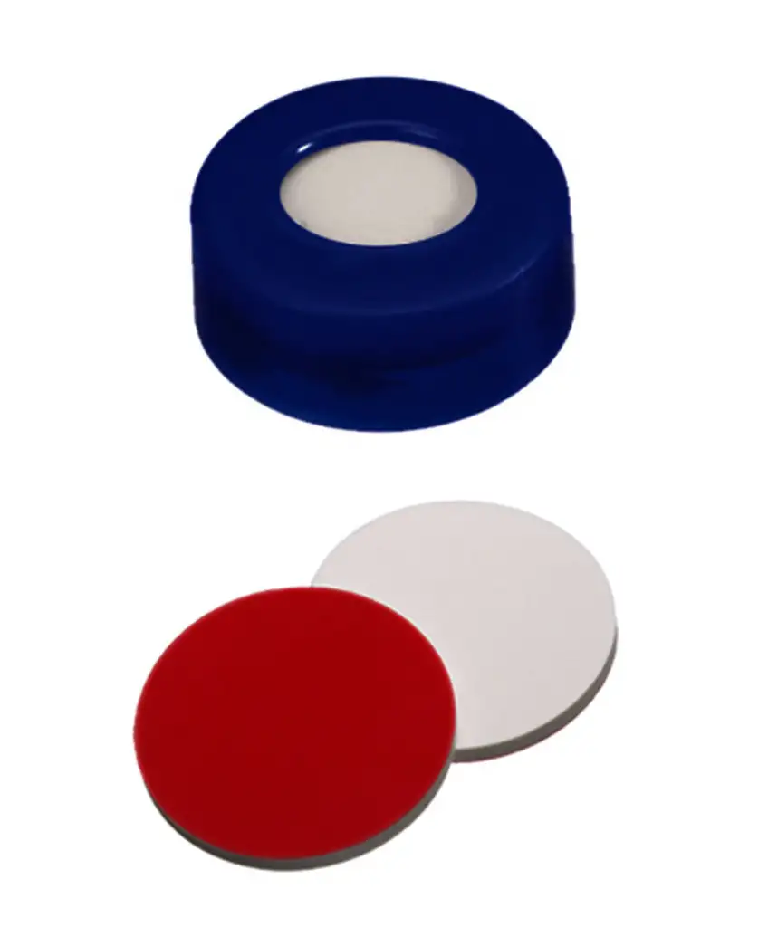 CAPSULE A SERTIR PE MOU BLEU 1 TROU DN11 SILICONE/PTFE - X100