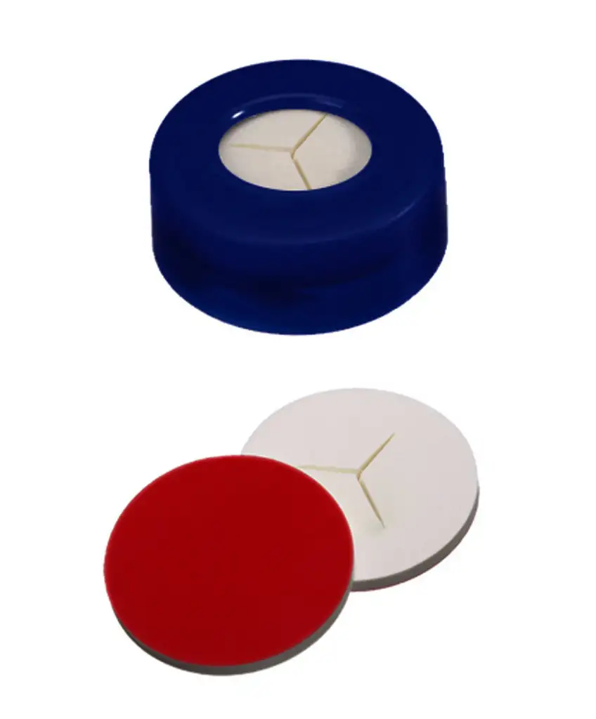 CAPSULE A SERTIR PE MOU BLEU 1 TROU FENDU Y DN11 SI/PTFE X100