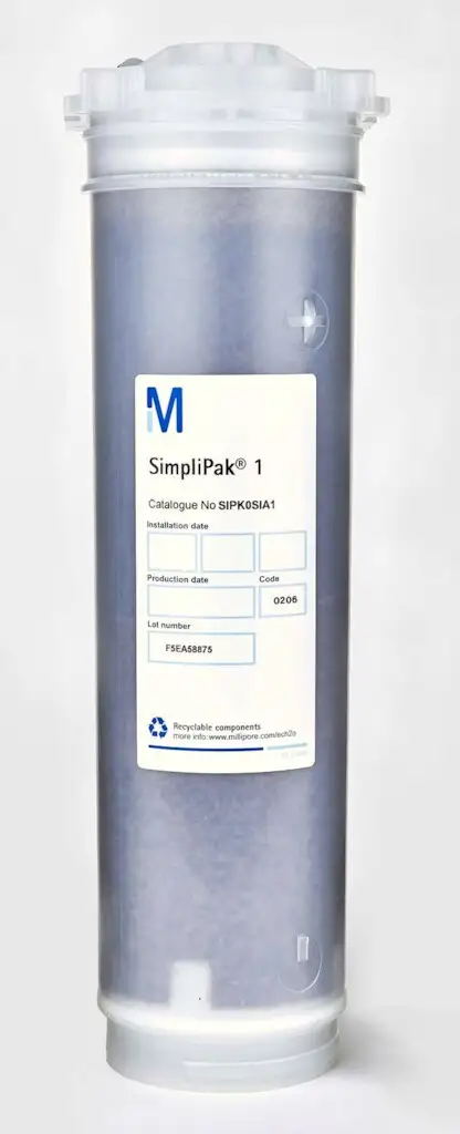 CARTOUCHE DE PURIFICATION SIMPLIPAK 1
