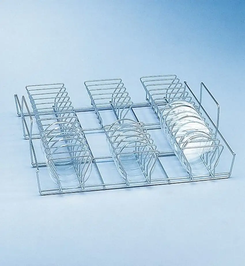 COMPLEMENT DE PANIER E 118 POUR 38 BOITES DE PETRI D.100MM