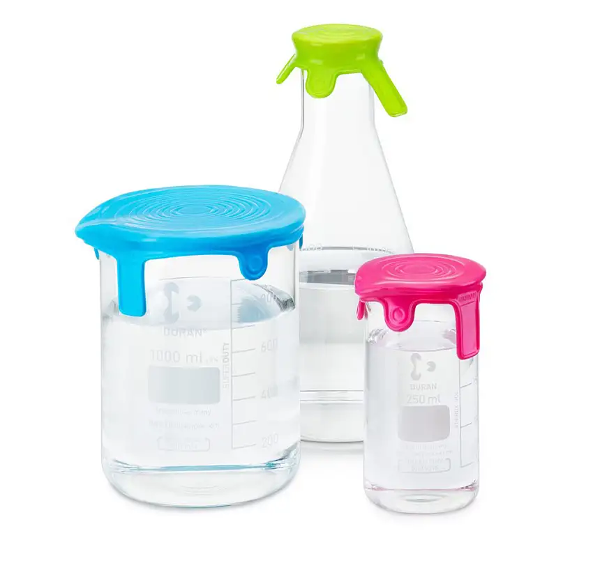 COUVERCLE EN SILICONE T.M ROSE POUR VERRERIE DIAM.64 A 76MM