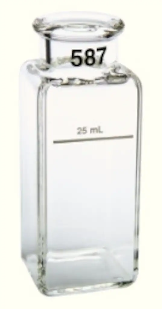 CUVETTE CARREE 1 POUCE 25ML POUR DR2000
