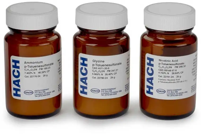 ETALON PRIMAIRE AZOTE HACH 2277800 - PACK DE 3