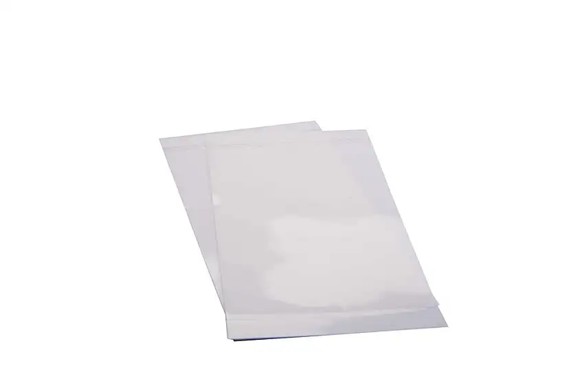 FEUILLE ADHESIVE POUR QPCR 140X77MM - X100