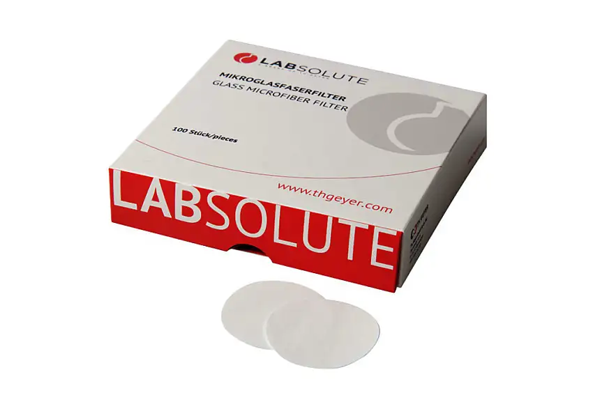 FILTRE FIBRE DE VERRE SANS LIANT D.47MM POR.1,6UM - X100