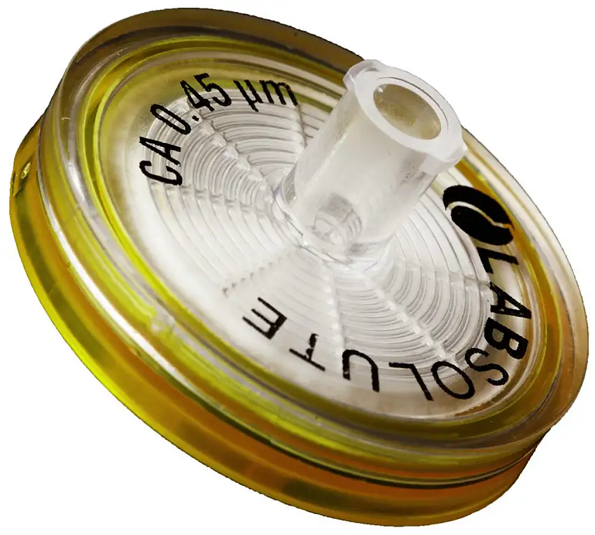 FILTRE SERINGUE NON STERILE AC D.25MM POR.0,22UM - X500