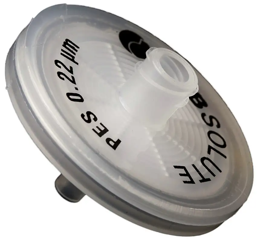 FILTRE SERINGUE NON STERILE PES D.25MM POR.0,22UM - X500