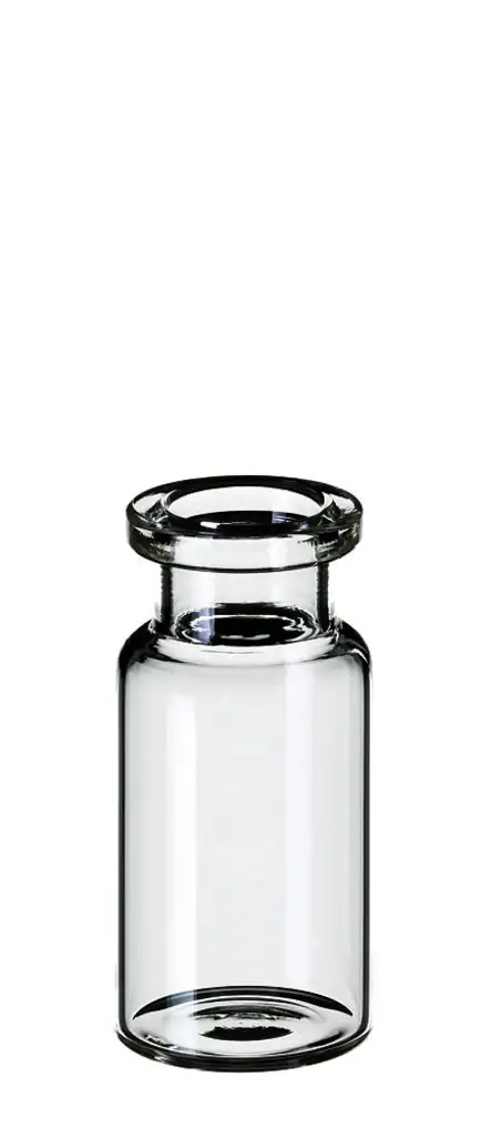 FLACON A SERTIR CLAIR DN20 HEADSPACE FOND PLAT 10ML X100