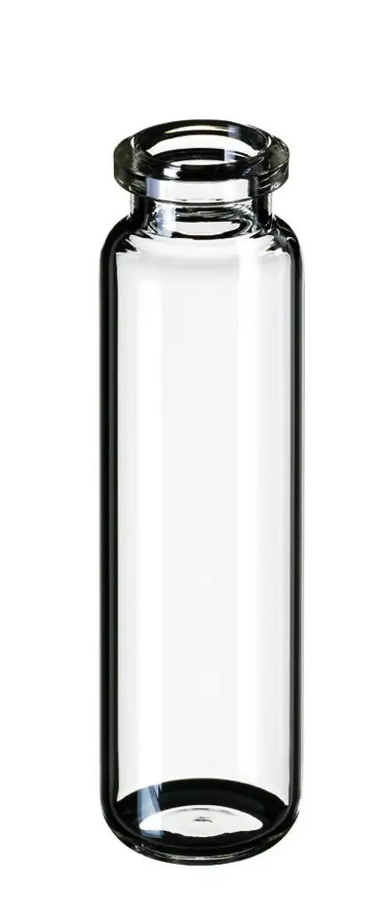 FLACON A SERTIR CLAIR DN20 HEADSPACE FOND ROND 20ML X100