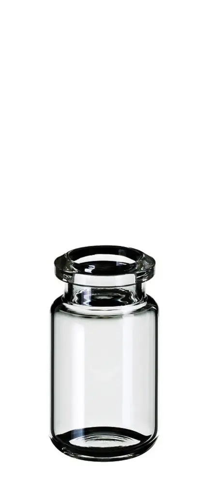 FLACON A SERTIR CLAIR DN20 HEADSPACE FOND ROND 5ML - X100