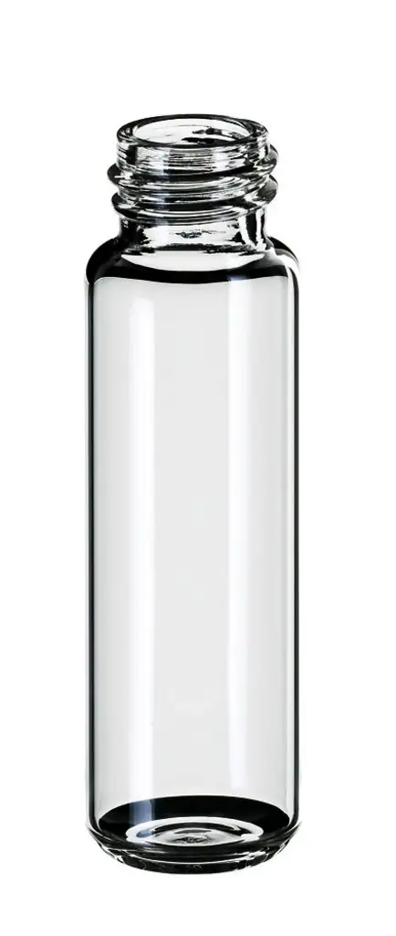 FLACON A VIS CLAIR DN18 FOND ROND 20ML - PACK DE 100