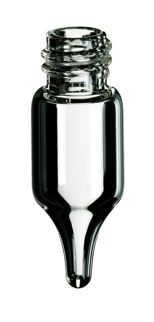 FLACON A VIS CLAIR DN8 FOND CONIQUE 1,5ML - X100