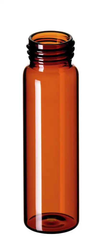 FLACON A VIS EPA VERRE BRUN DN24 40ML - PACK DE 100