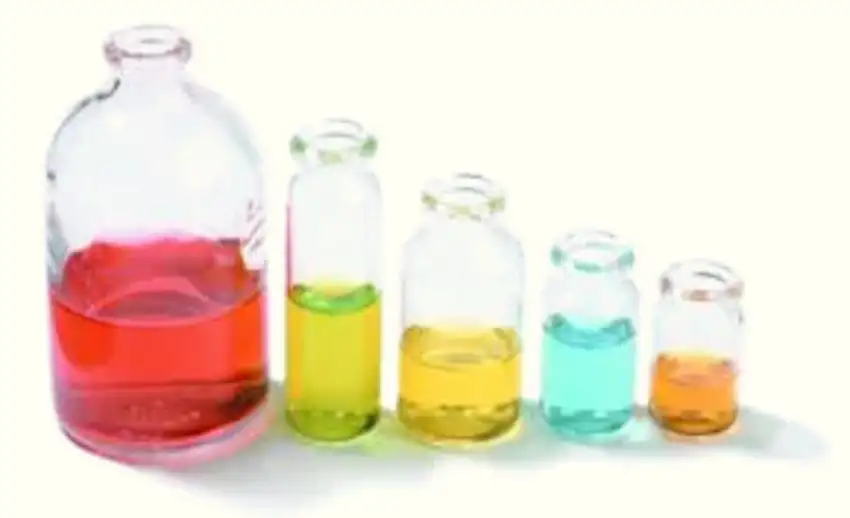 FLACON VERRE BLANC 10ML OUV.D.23MM D.46X12,5MM - P.100