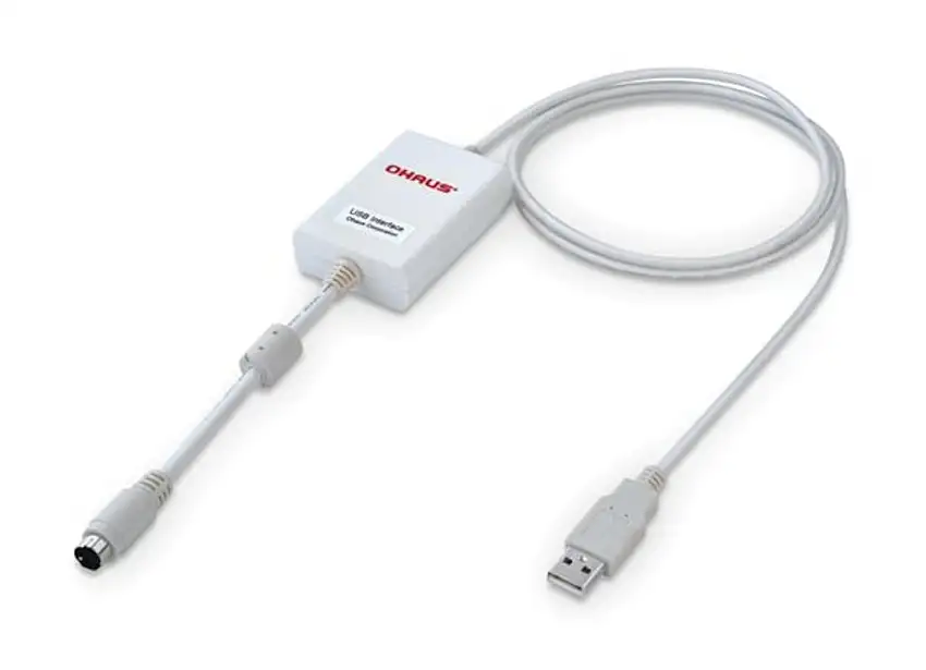 INTERFACE MINI-DIN/USB MALE POUR BALANCE SCOUT OHAUS
