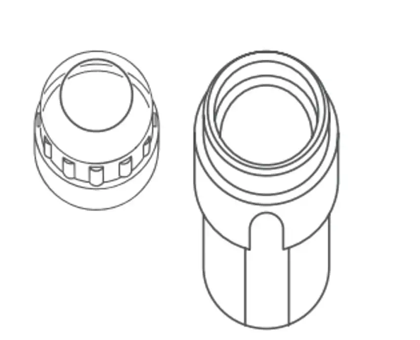 NACELLE RONDE 250ML POUR ROTOR 1798/4296/4446/4753/5694