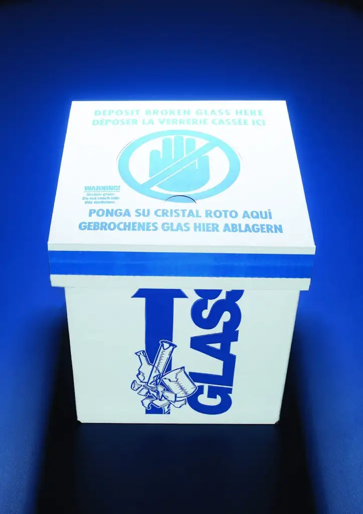 POUBELLE JETABLE DE PAILLASSE PR RECUPERATION VERRE 10L -P.6