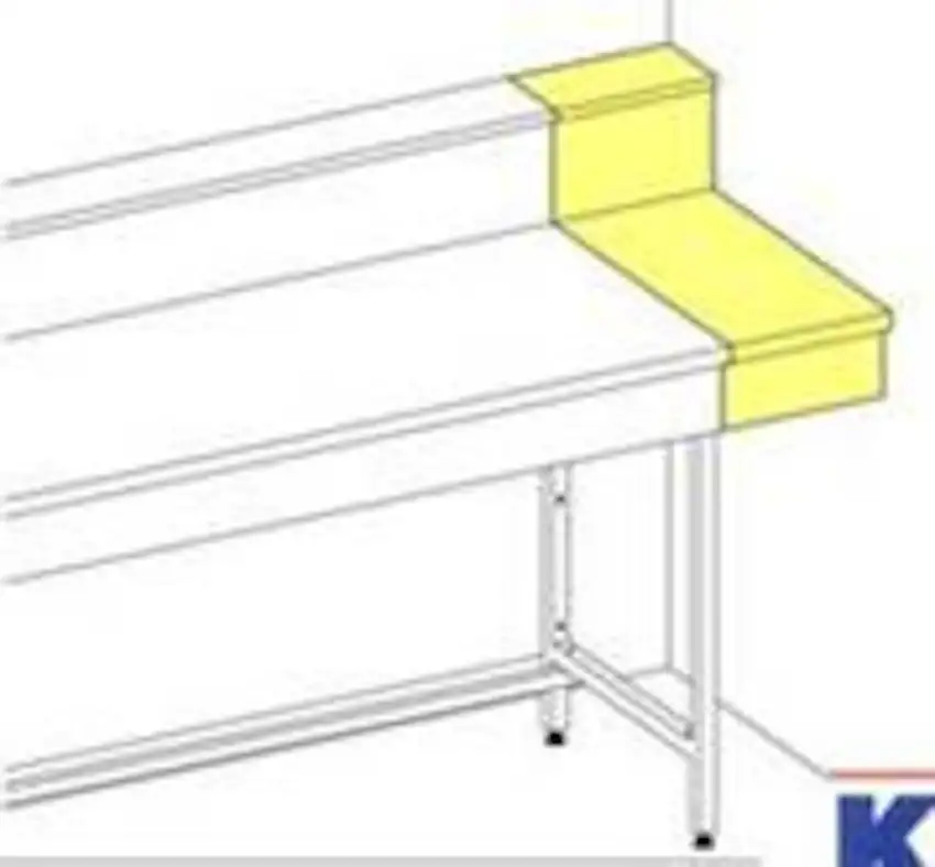 REMPLISSAGE STRATIFIE L=300MM PR DOSSERET TABLETTE PROF 900