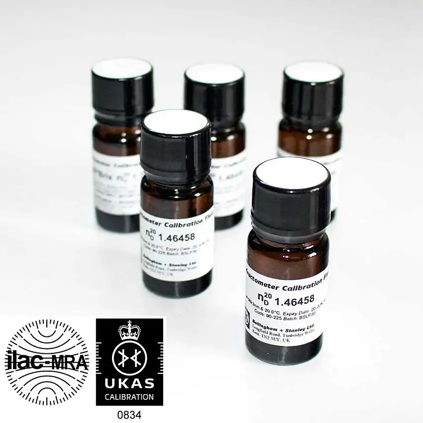 SOLUTION ETALON AG15 POUR REFRACTOMETRE - 5 X 5ML