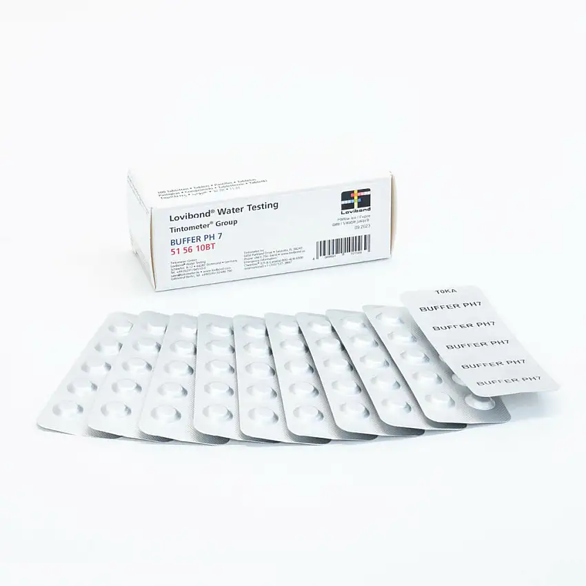 SOLUTION TAMPON EN GELULES PH 7 TINTOMETER - PACK DE 100