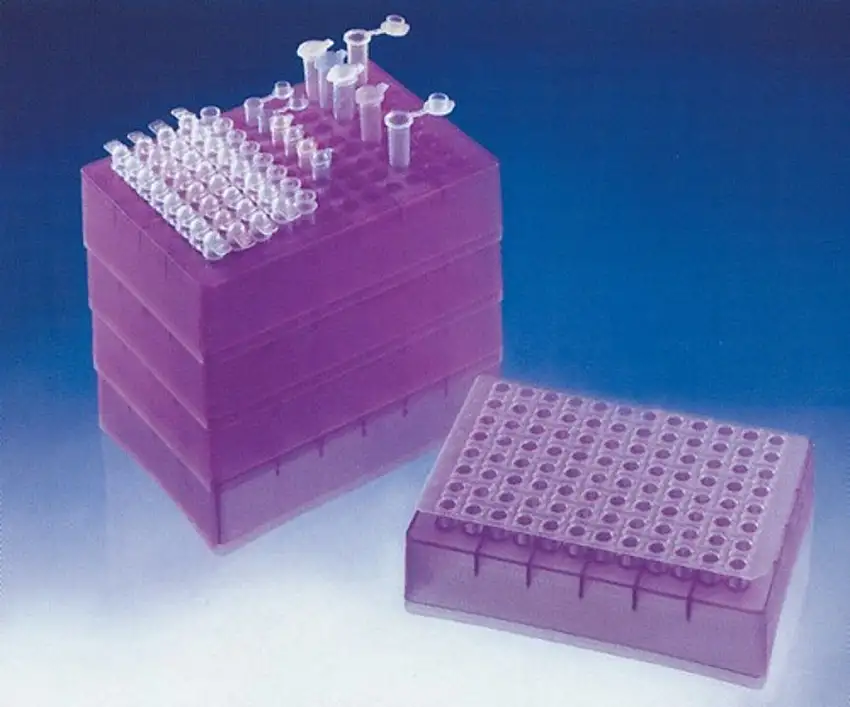STATION DE TRAVAIL PCR ABGENE PR 96 MICROTUBES 0,2ML - X10