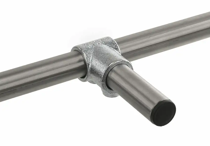 TE EN FONTE A 1 ENTREE 90' DIAM. 26,9MM