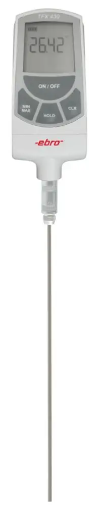 THERMOMETRE EBRO TFX430 ET SONDE PT100 TPX230