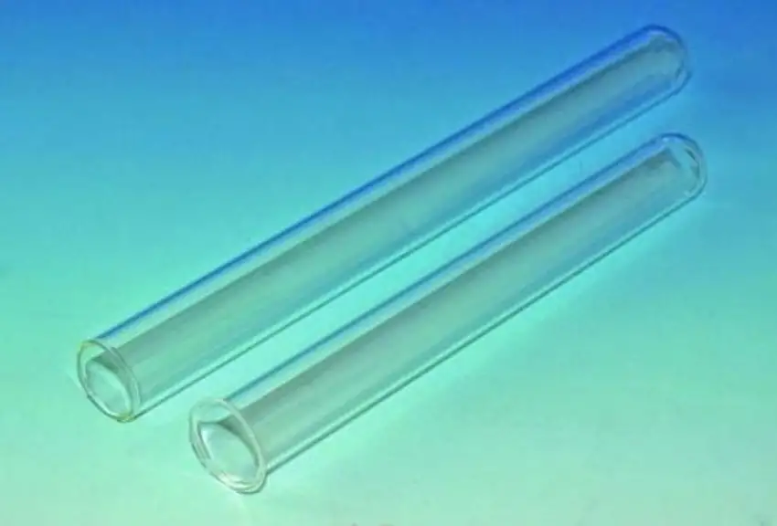 TUBE A ESSAI VERRE ELKA HECHT A BORD EVASE 160X16MM - X100