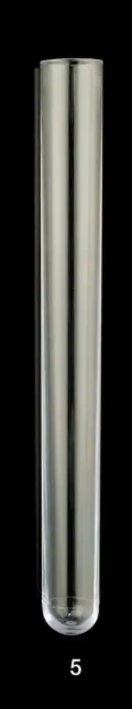 TUBE POLYSTYRENE FOND ROND D.16X150MM - CARTON 850