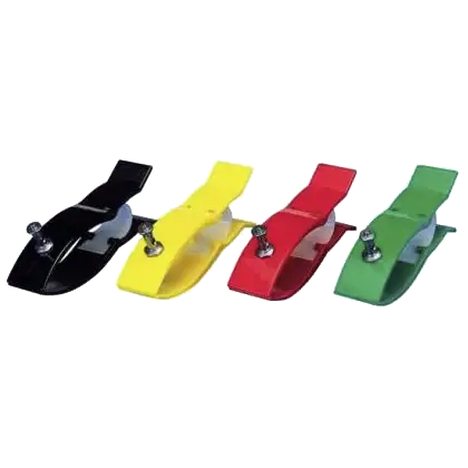 Jeu de 4 pinces membres plastique pour ECG Spengler PC-ECG