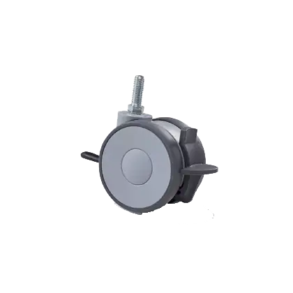 Jeu de 4 roulettes à frein pour fauteuil d'examen Lemi