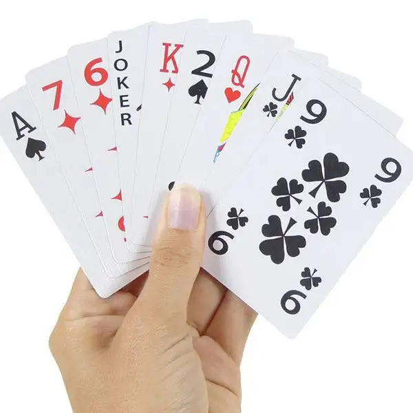 54 cartes à jouer gros caractères - Identités