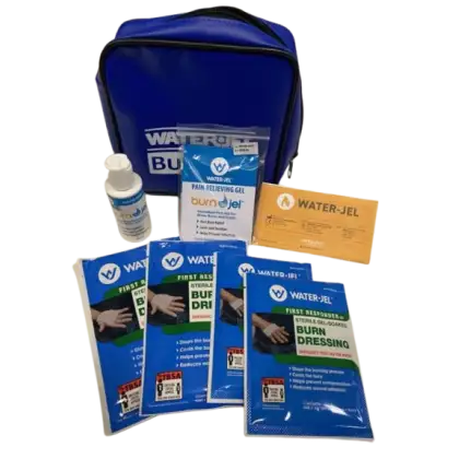 Kit de compresses pour brûlure Water Jel - Complet ASSU