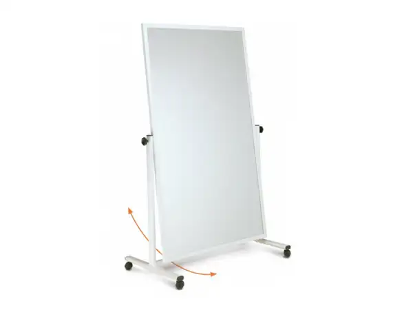 Ferrox Korrekturspiegel auf Stativ 1.00 x 1.7 0m, ohne Raster, neigbar