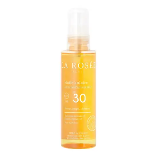 La Rosée huile solaire abricot bio spf30 150ml