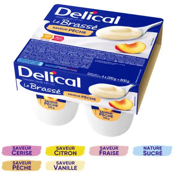Dessert lacté le brassé x4 - Délical