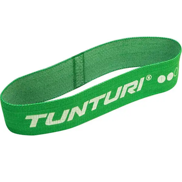 Tunturi Mittleres Textiles Widerstandsband grün