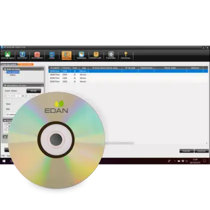 Logiciel SE-1515 pour ECG Edan