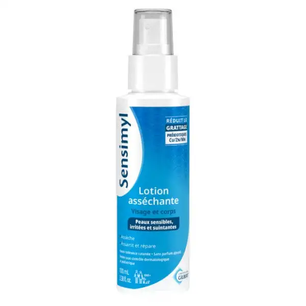 Lotion asséchante – Sensimyl