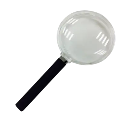 Loupe à main diamètre 100 mm pour interprétations