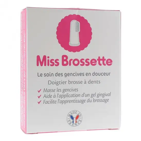 Machouyou miss brossette doigtier brosse à dents