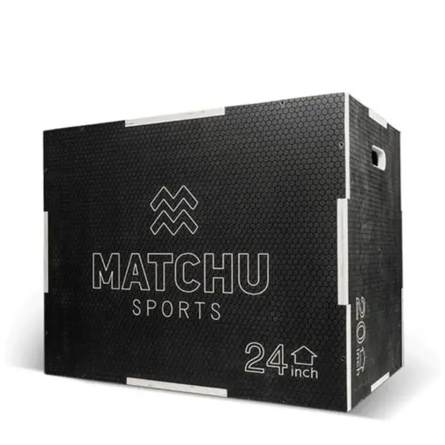 Boîte Matchu Sports Plyo Noir