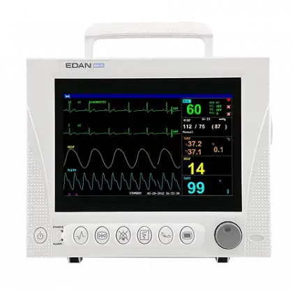 Moniteur de signes vitaux vétérinaire EDAN iM8b-VET (Sp02, PNI, T, ECG, RESP)