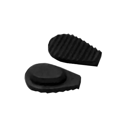 Mors de rechange pour pince tire-langue vétérinaire (la paire)