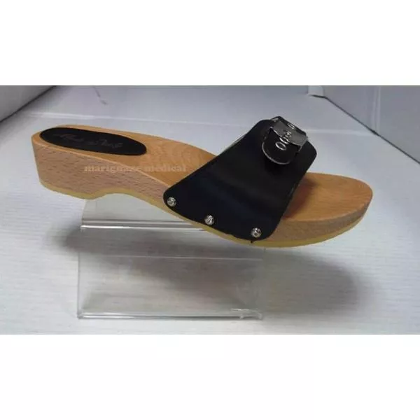 Mule en bois Anatonic noire 2007