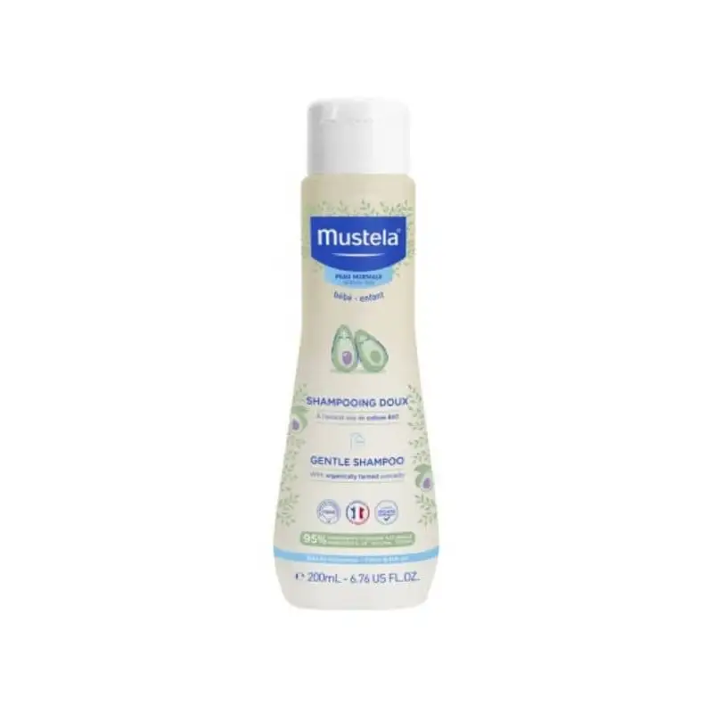 Mustela shampooing doux à l'avocat bio 200ml