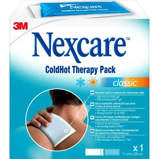 Nexcare ColdHot Pack Thérapie Classique 11 cm x 26 cm